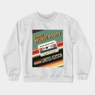 Cassette Tape Retro Vintage T-Shirt Crewneck Sweatshirt